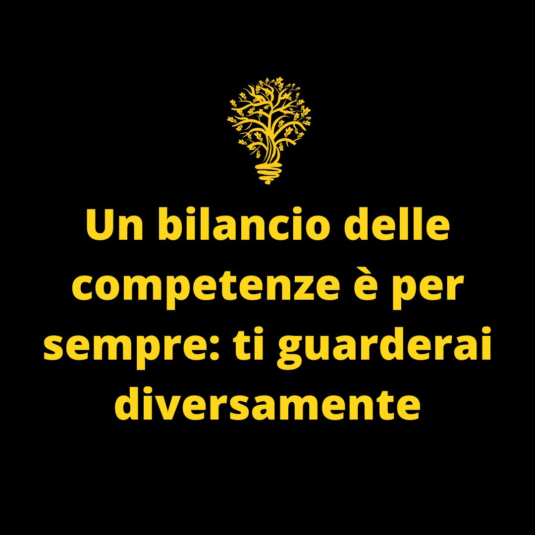 Bilancio delle competenze