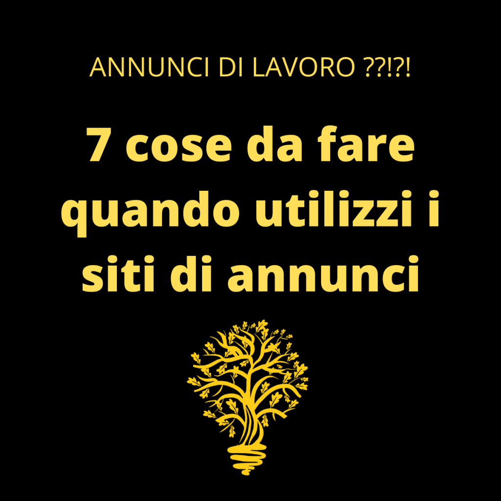 7 cose da fare quando utilizzi i siti di annunci