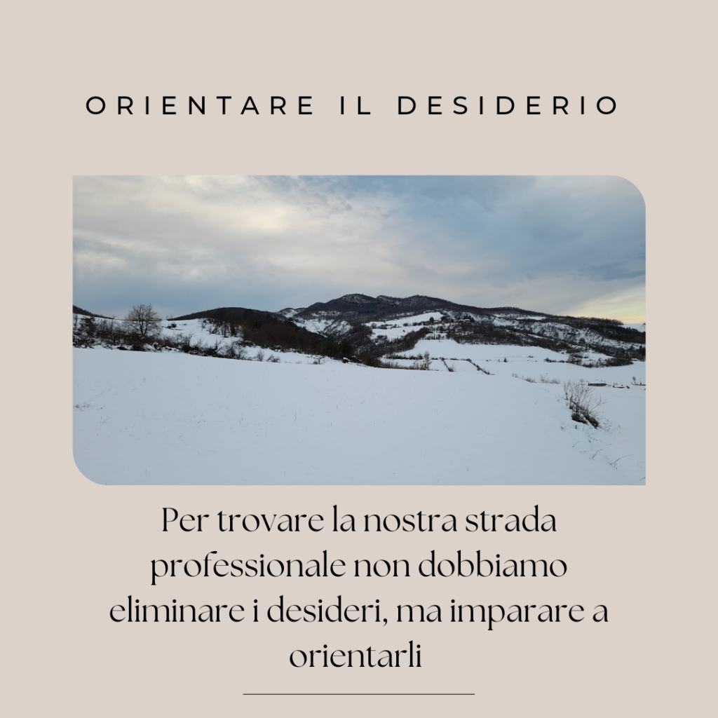 Orientare il desiderio